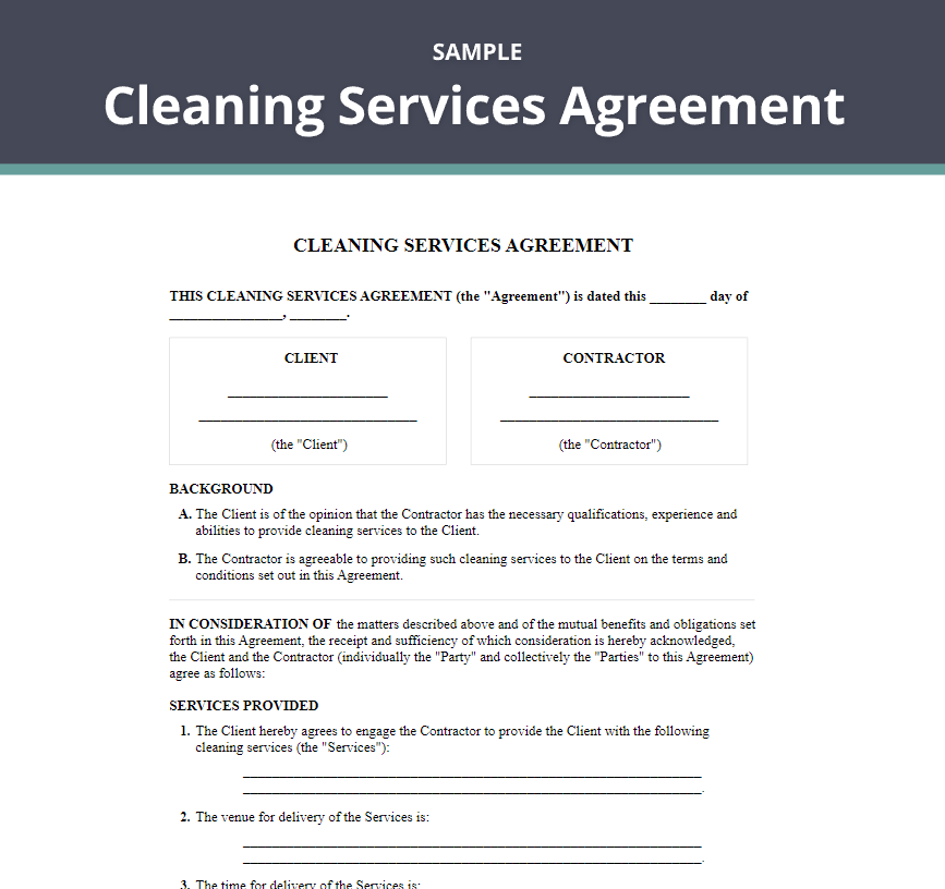 What’s Included in a Commercial Cleaning Contract? (Full Guide)