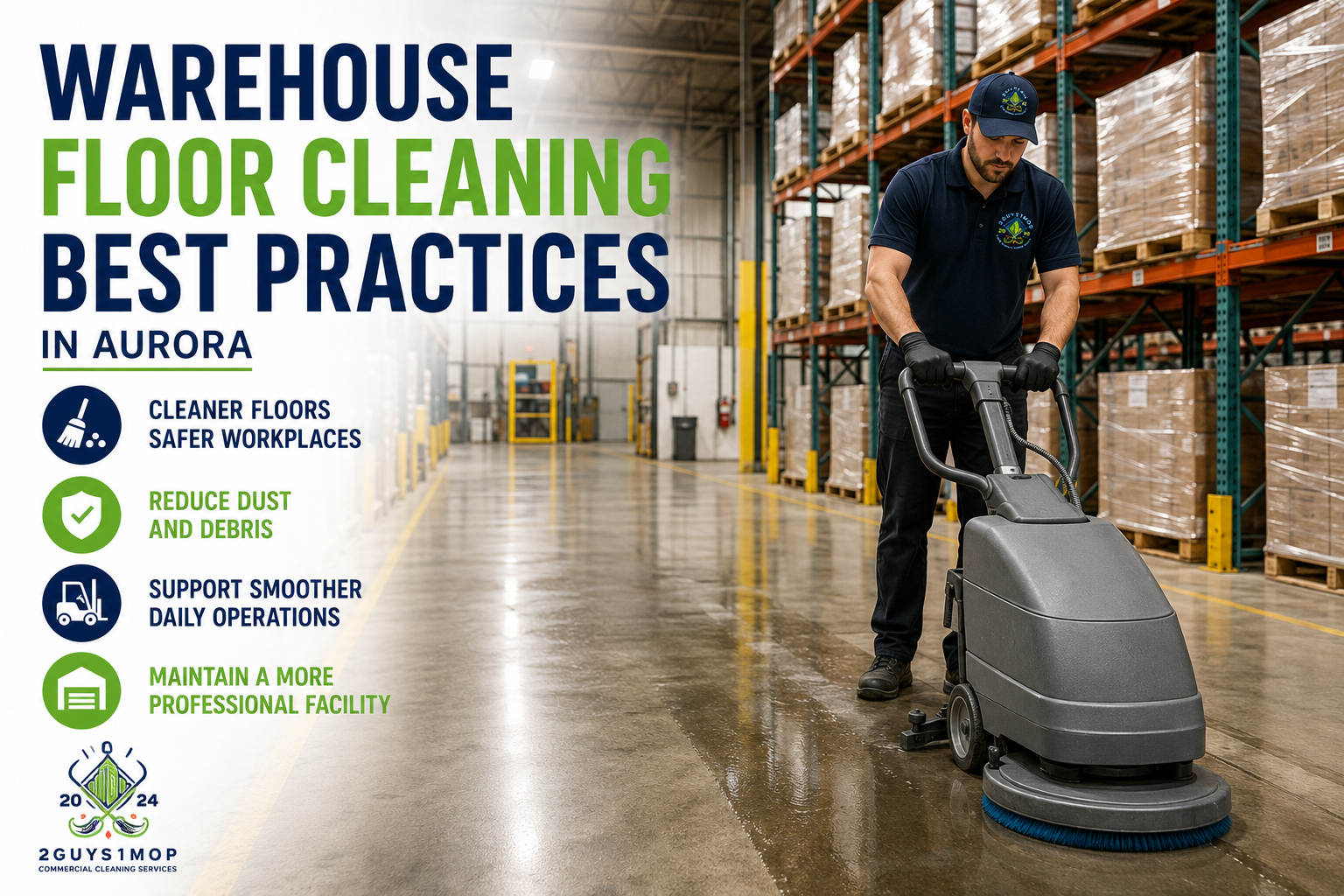 Warehouse Floor Cleaning Best Practices in Aurora